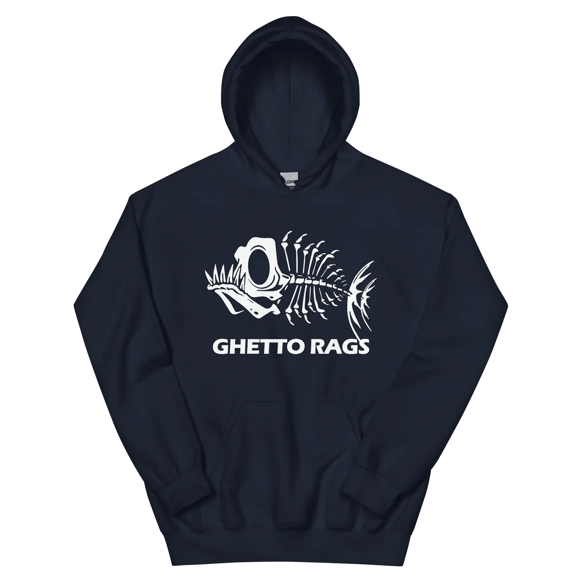Fishbones Hoodie - Ghetto Rags
