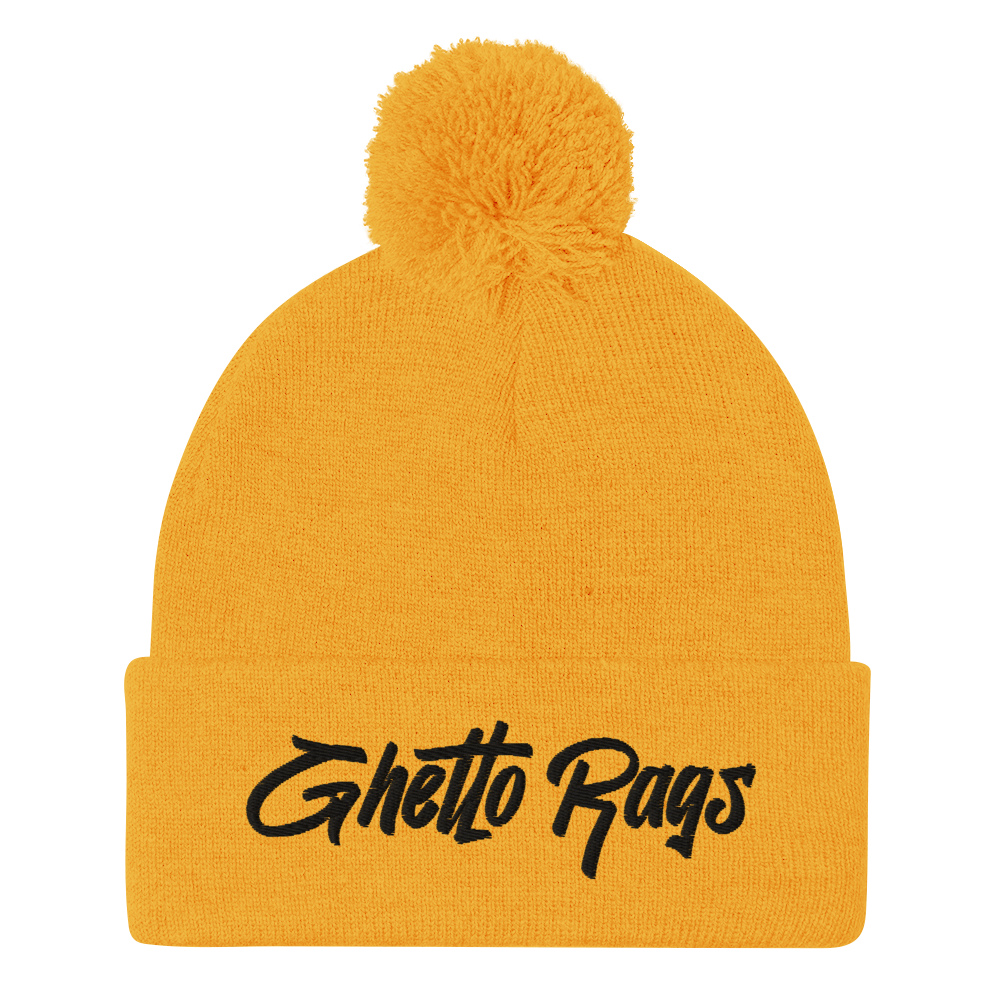 Ghetto Rags Letters Beanie - Ghetto Rags