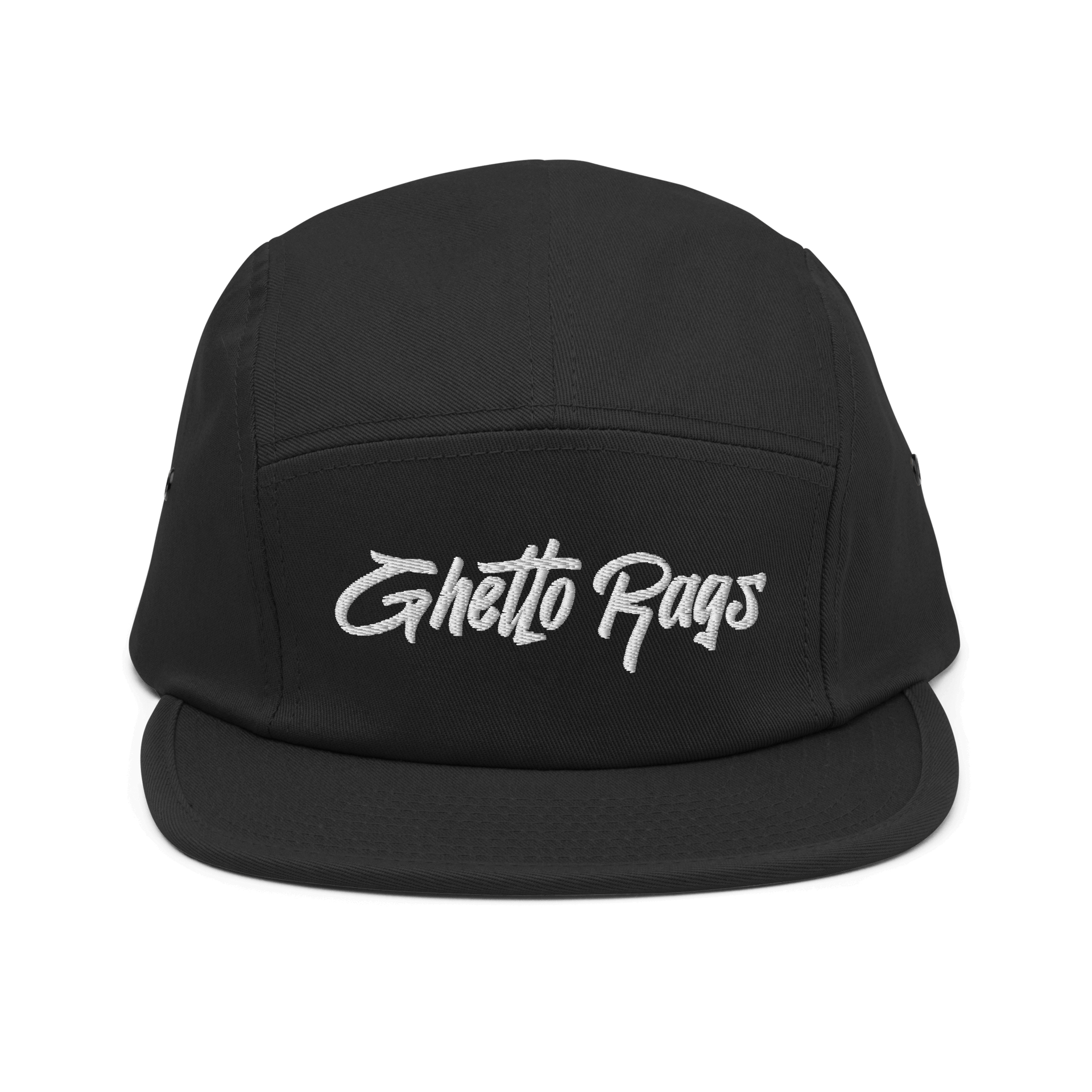 Ghetto Rags Letters Five Panel Hat - Ghetto Rags