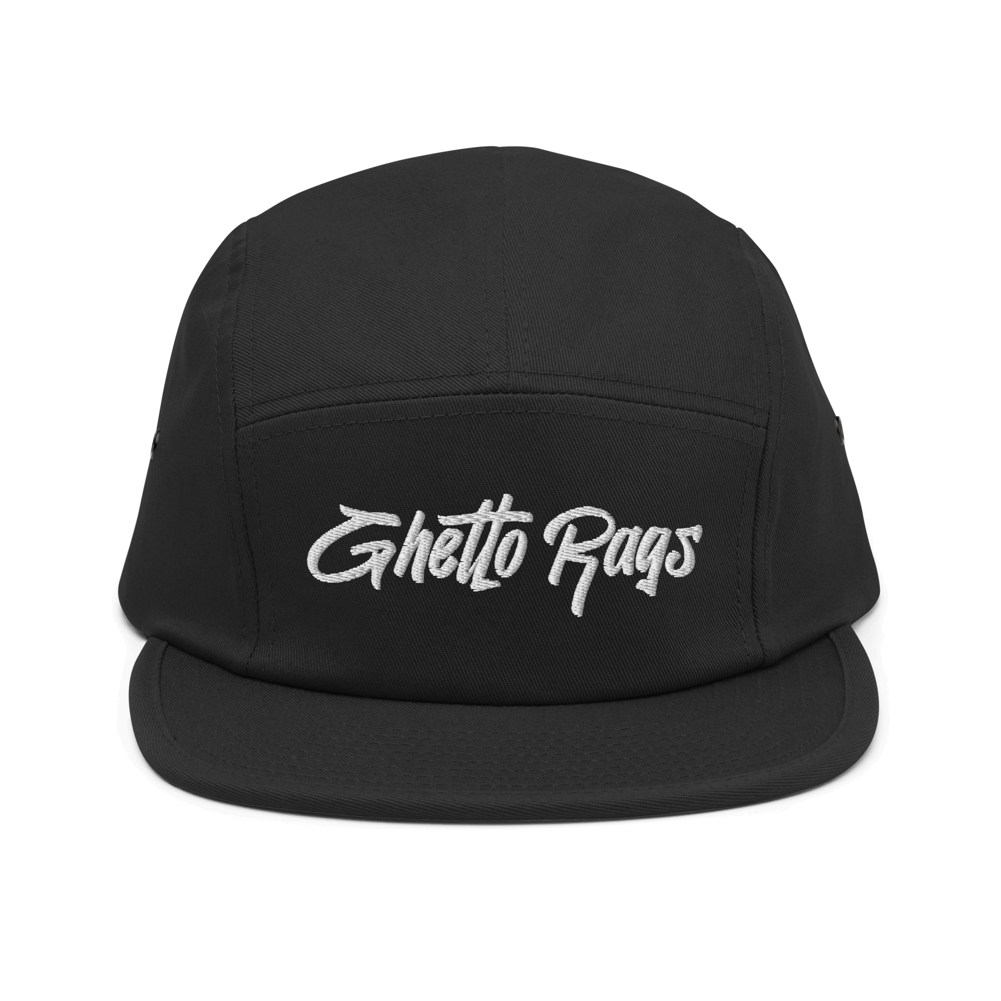 Ghetto Rags Letters Five Panel Hat - Ghetto Rags