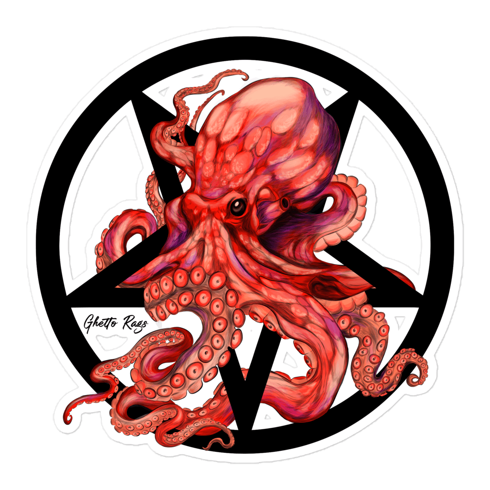 Ghetto Rags Octostar Stickers - Ghetto Rags
