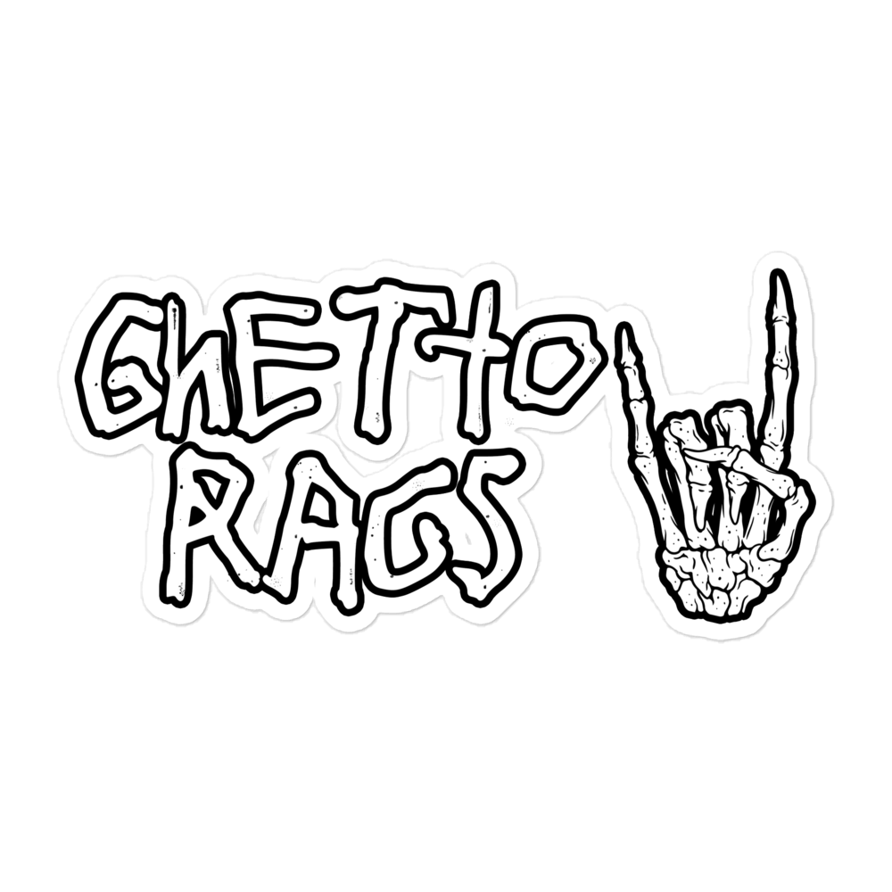 Ghetto Bones Sticker
