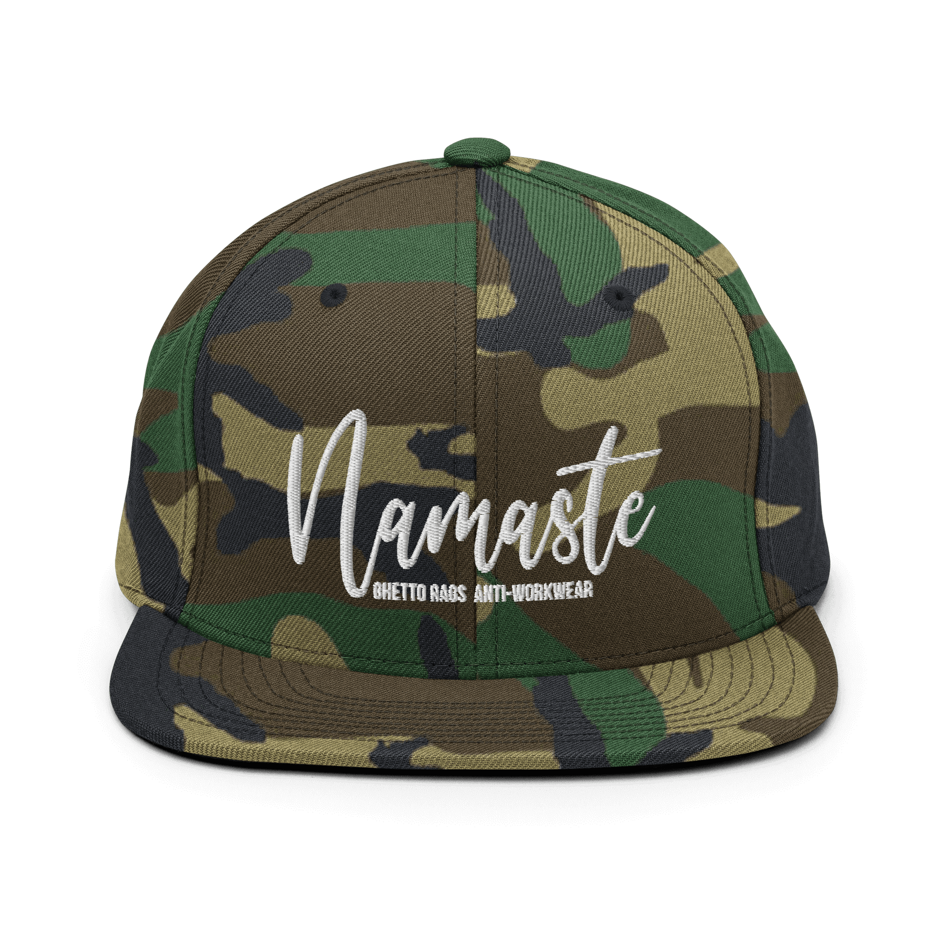 Namaste Snapback Hat - Ghetto Rags