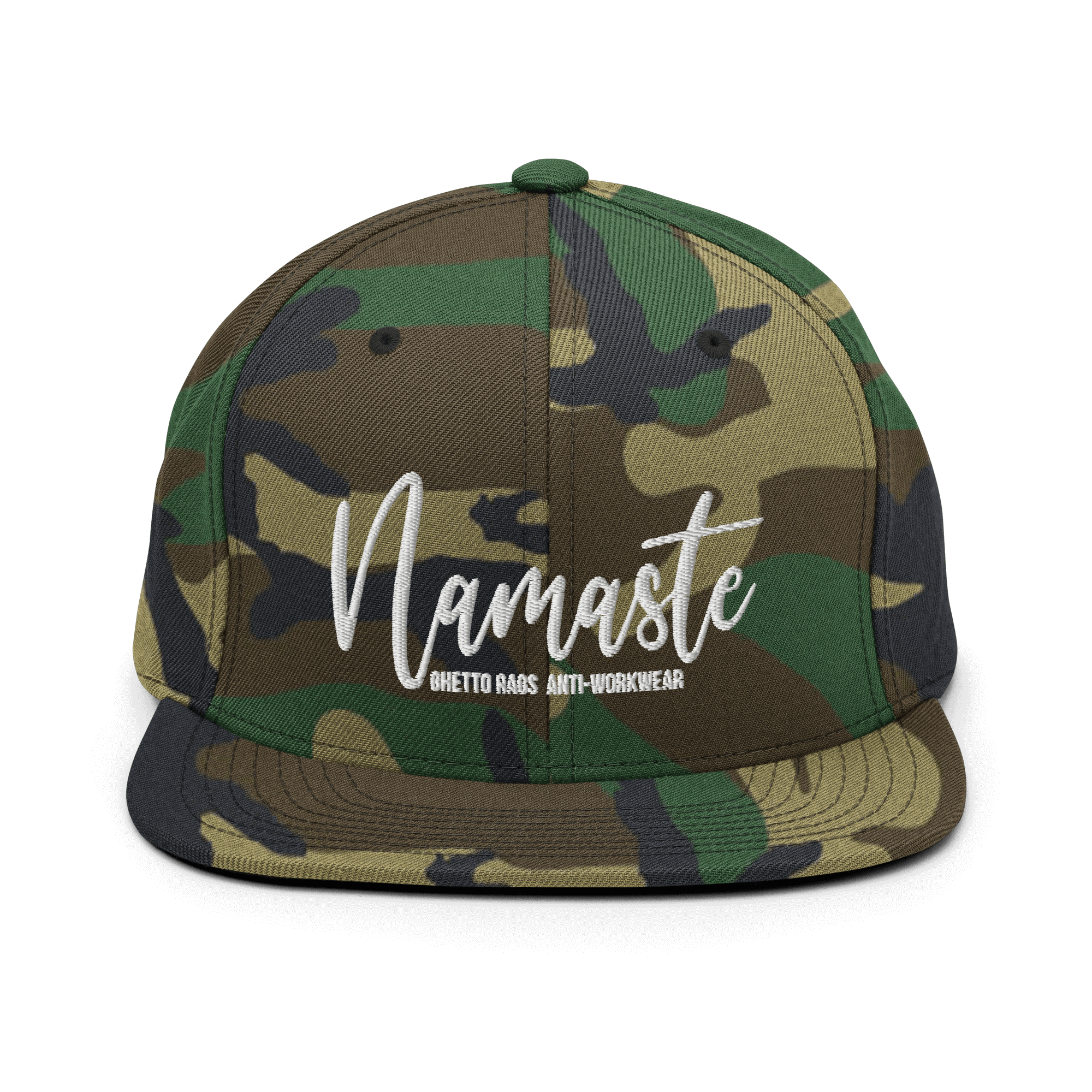 Namaste Snapback Hat - Ghetto Rags