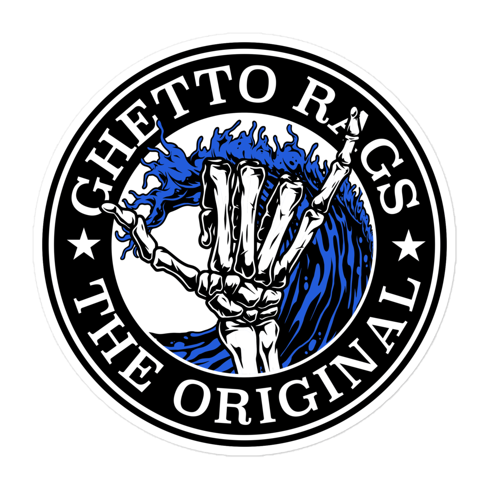 Shaka Sticker - Ghetto Rags