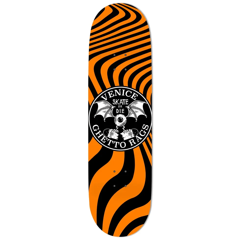 Skate or Die Orange Blast - Ghetto Rags